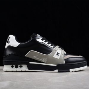 Alternative view of Louis Vuitton Trainer Black Grey White