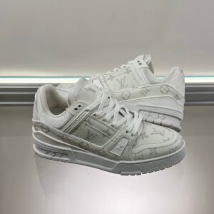 Alternative view of Louis Vuitton Trainer White Monochrome