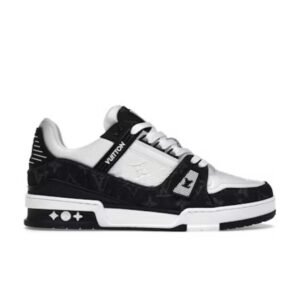 Louis Vuitton Trainer Monogram Black White