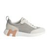Hermes Bouncing Sneaker White Brown H