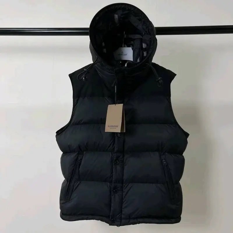 Burberry Lockwell Hooded Check Down Jacket Black - Afbeelding 5