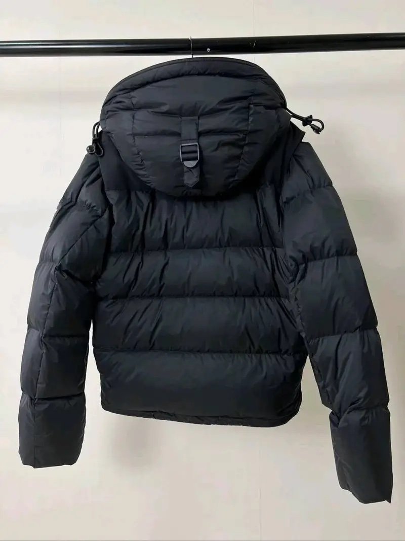 Burberry Lockwell Hooded Check Down Jacket Black - Afbeelding 6