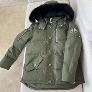 Alternative view of Moose Knuckles Down Jacket  Army/Black