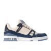 Louis Vuitton Trainer Blue Suede