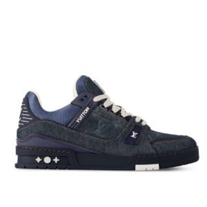 Louis Vuitton Trainer Navy/White Denim