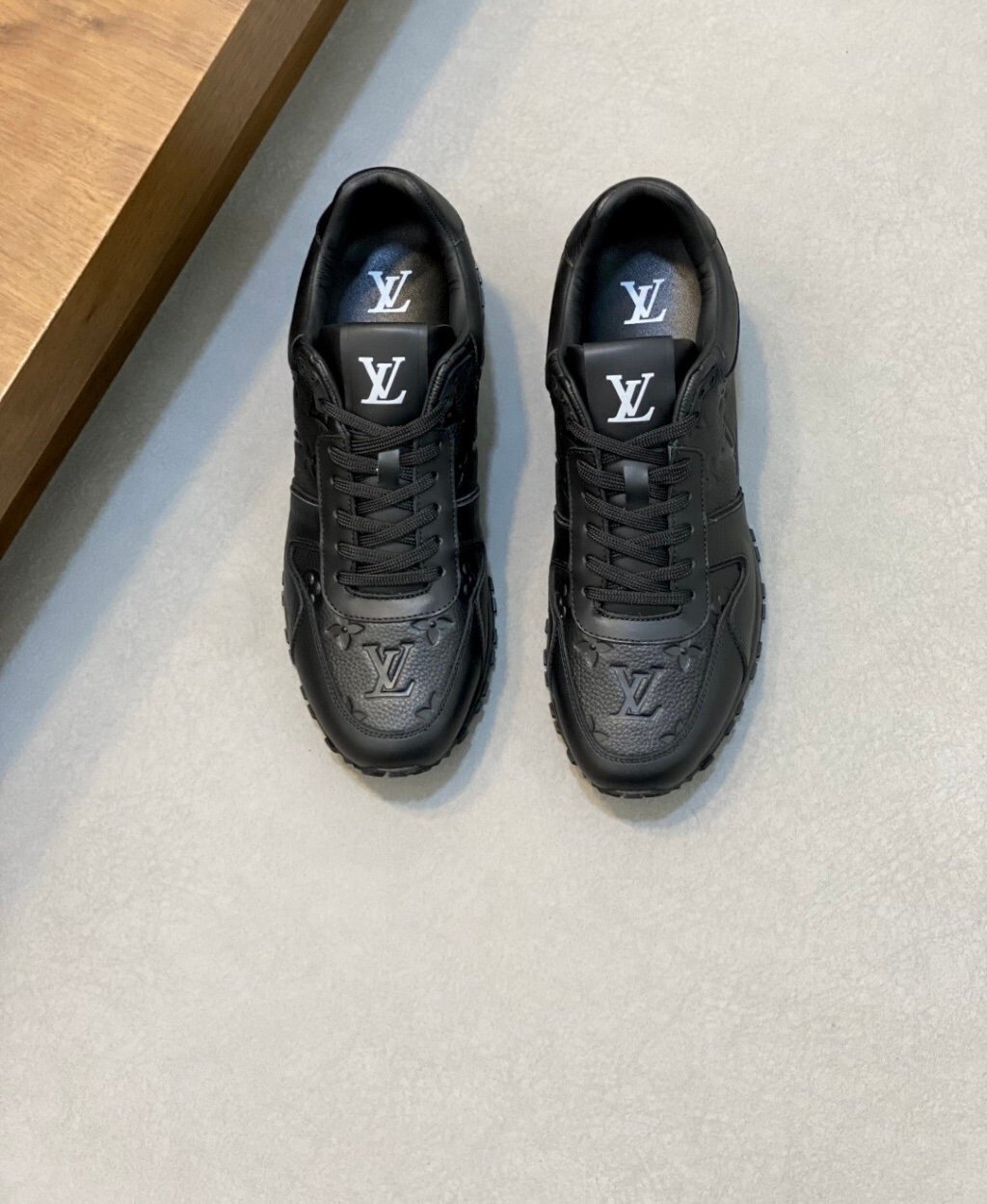 Louis Vuitton Run Away Black on Black Leather - Afbeelding 3