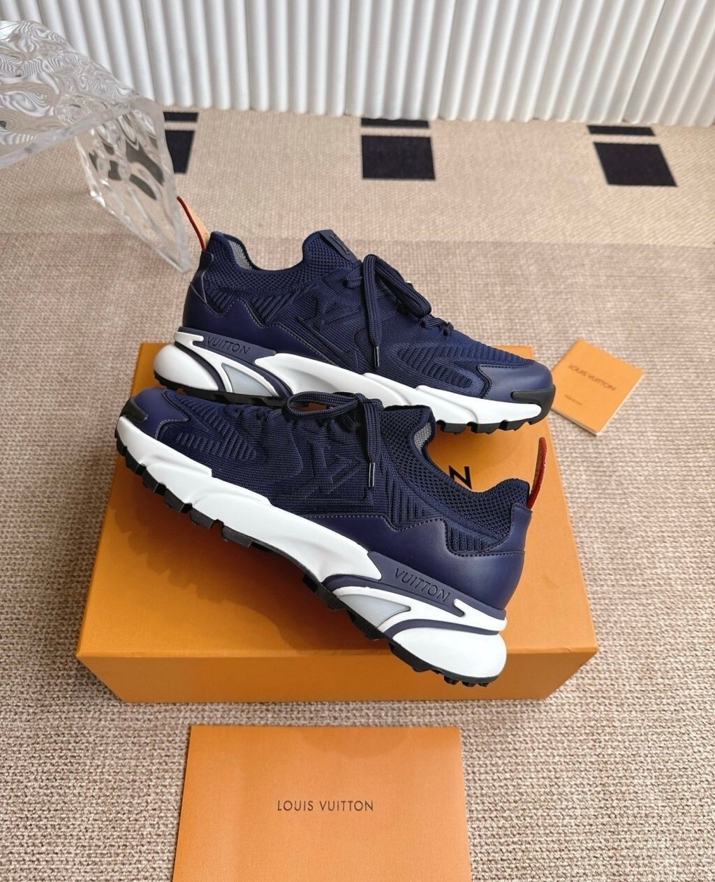 Louis Vuitton Runner Tatic Navy/White - Afbeelding 3