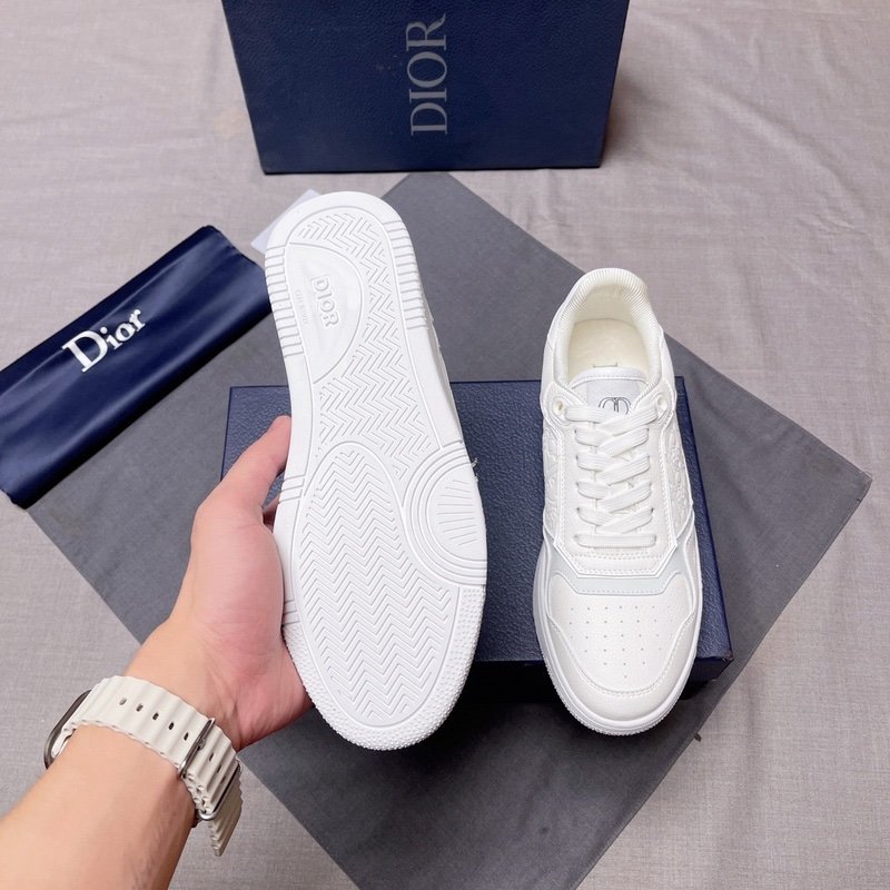 Dior B27 Low Calfskin White - Afbeelding 5
