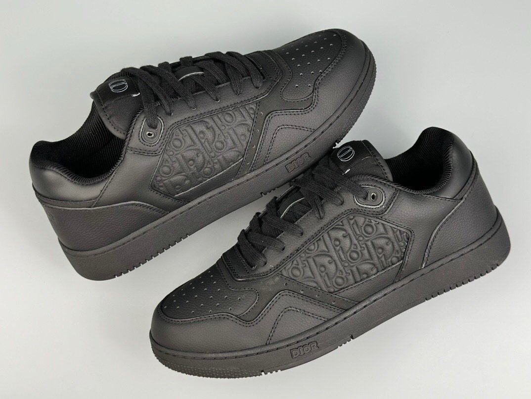 Dior B27 Low Calfskin Black - Afbeelding 4