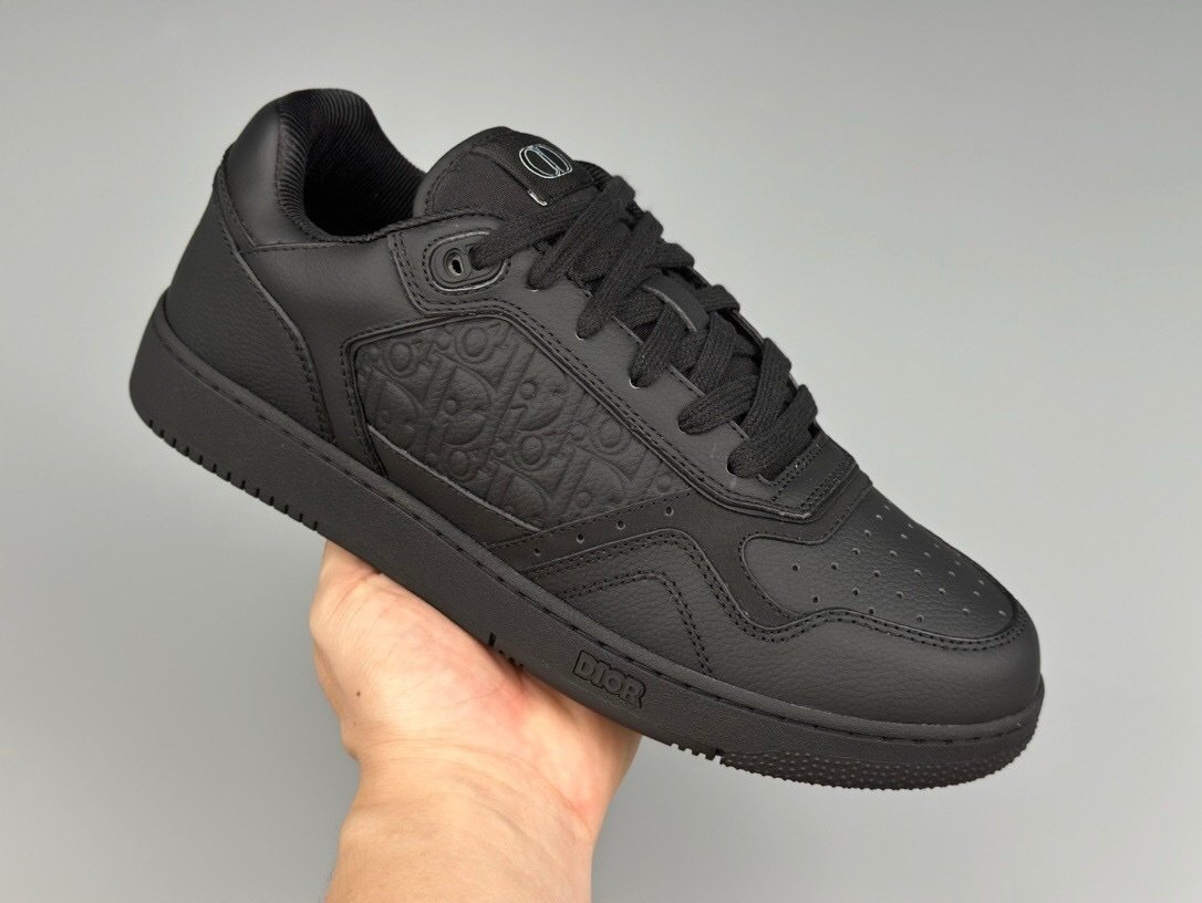 Dior B27 Low Calfskin Black - Afbeelding 2