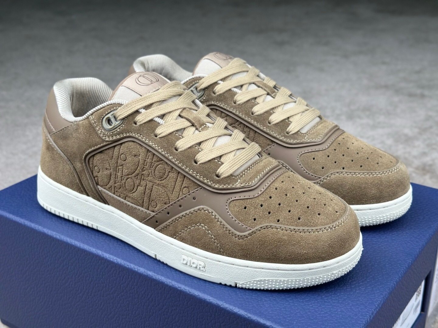 Dior B27 Low Brown Suede - Afbeelding 2