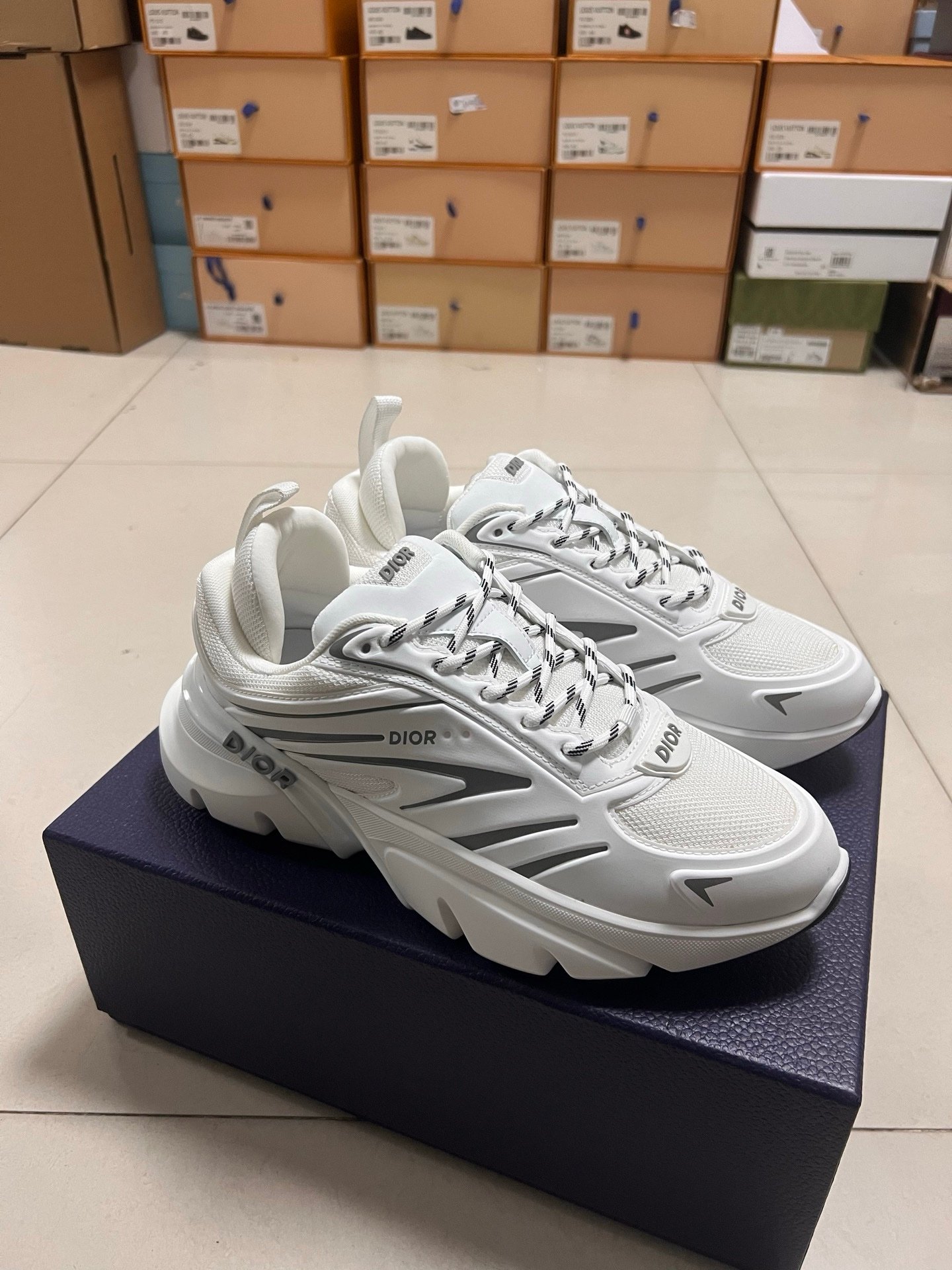 Dior B44 Blade White Grey - Afbeelding 4