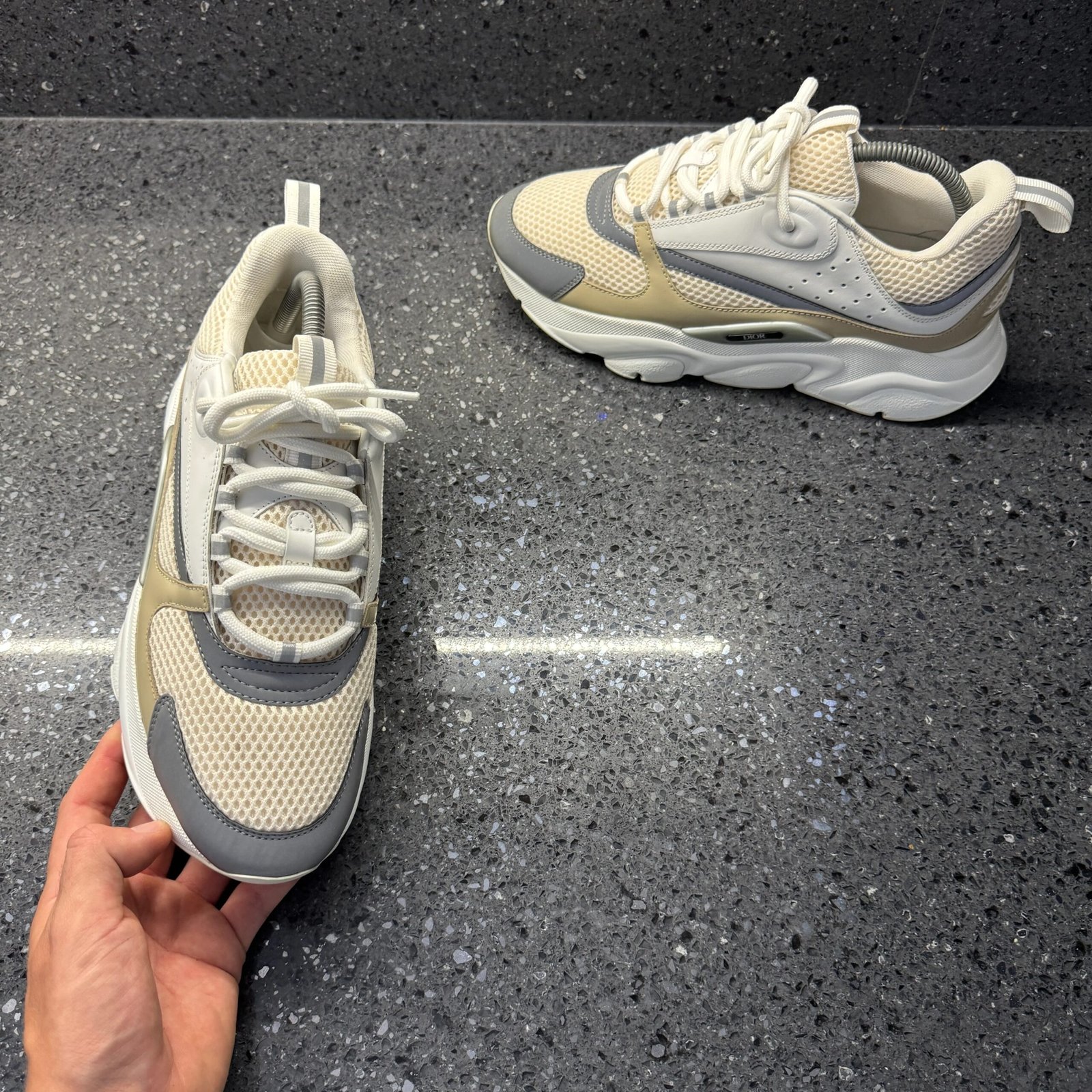 Dior B22 White Beige Silver - Afbeelding 3