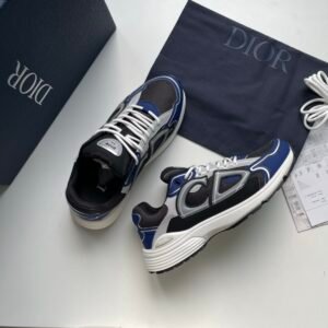 Alternative view of Dior B30 Reflective Navy/Black White Silver