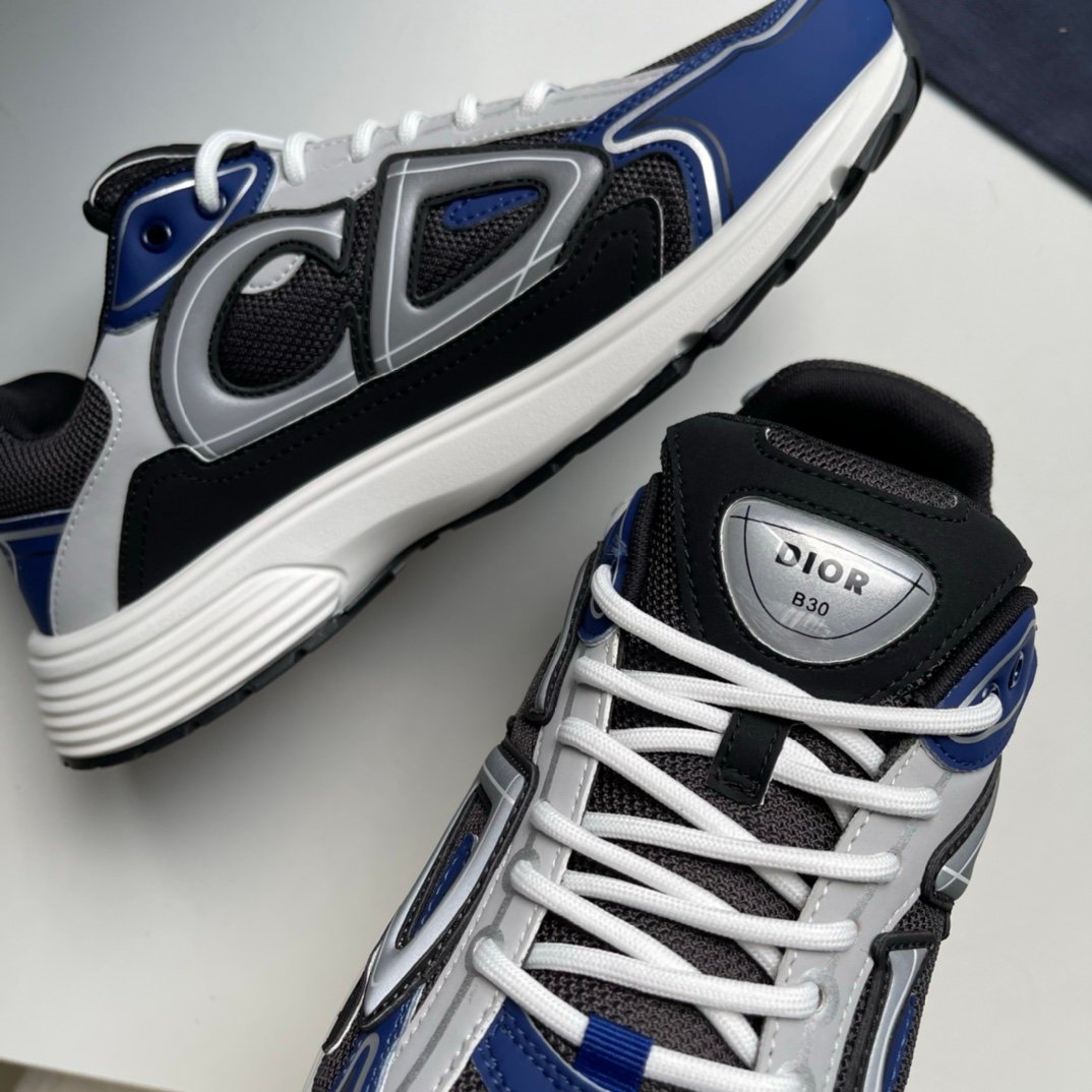 Dior B30 Reflective Navy/Black White Silver - Afbeelding 6