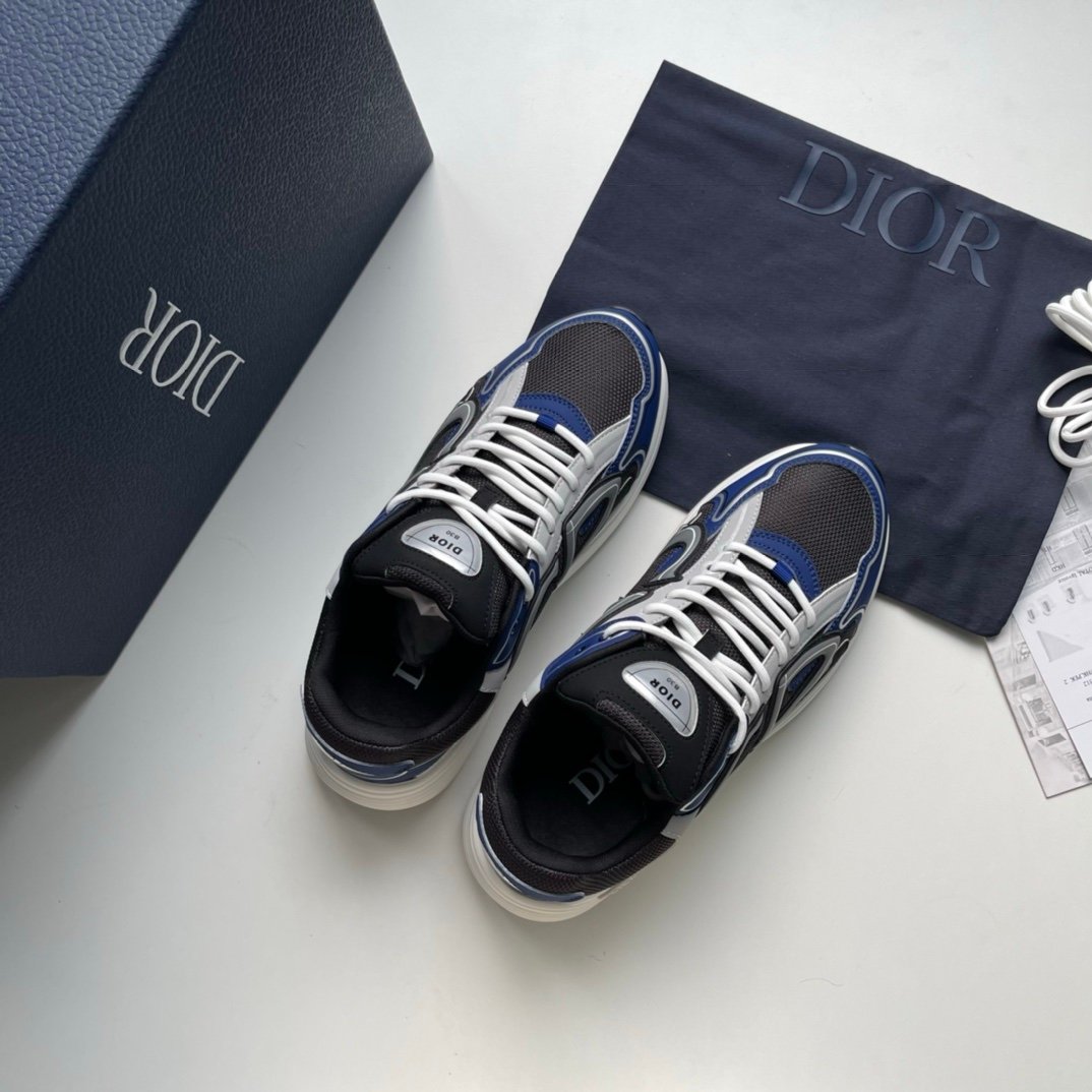 Dior B30 Reflective Navy/Black White Silver - Afbeelding 7