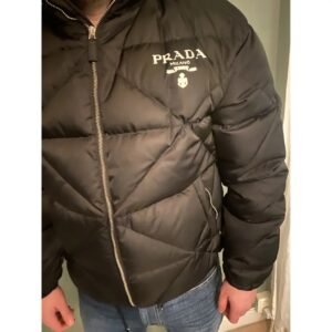 Alternative view of Prada Re-Nylon Down Jacket Black