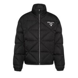 Prada Re-Nylon Down Jacket Black