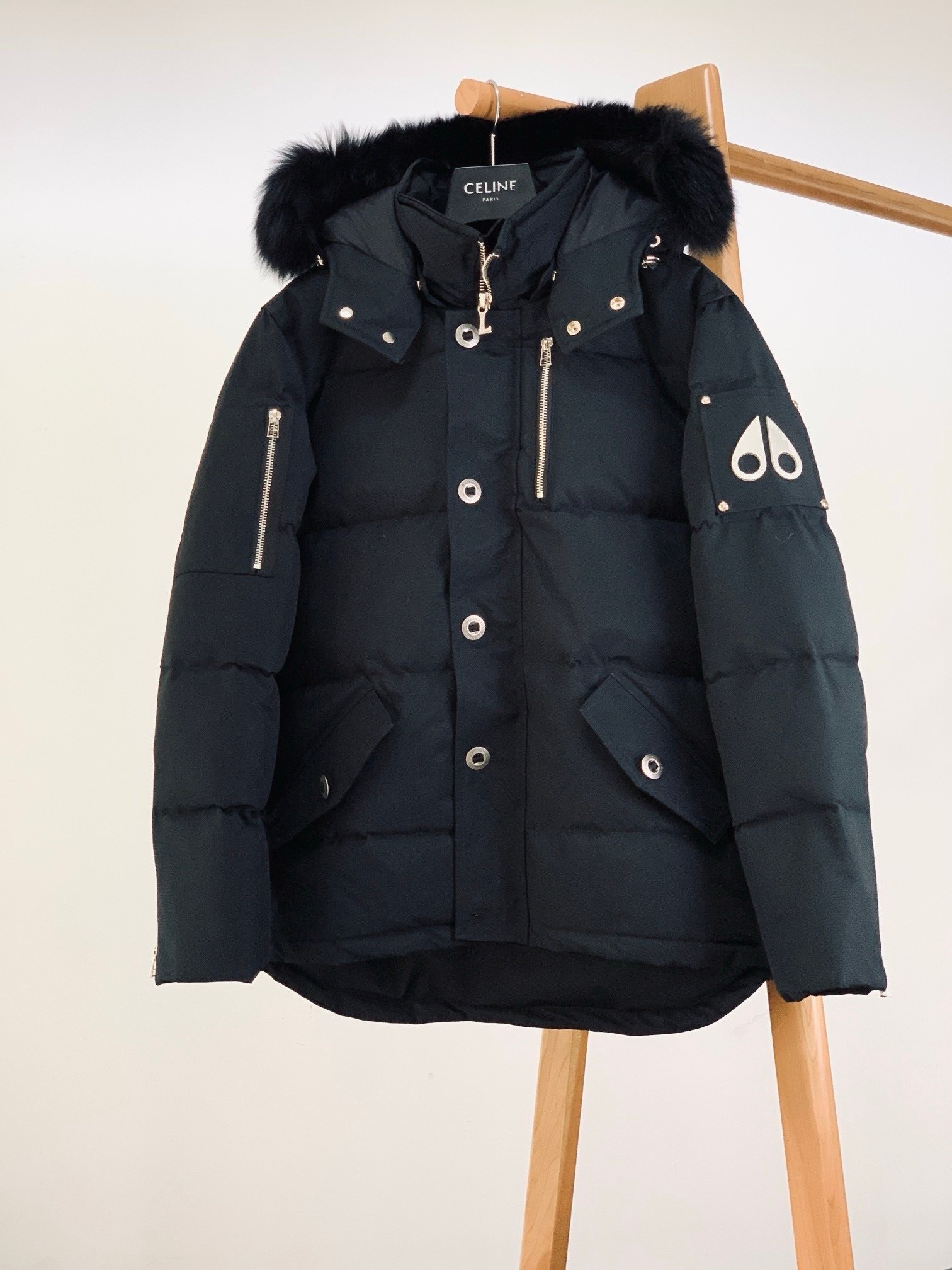 Moose Knuckles Down Jacket Black - Afbeelding 2