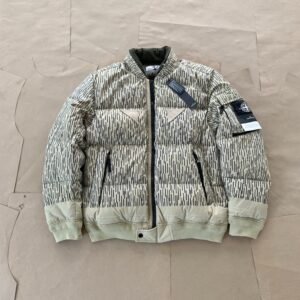Alternative view of Stone Island Rain Camo Down Jacket