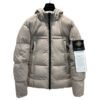 Stone Island Crinkle Reps Puffer Down Jacket Beige