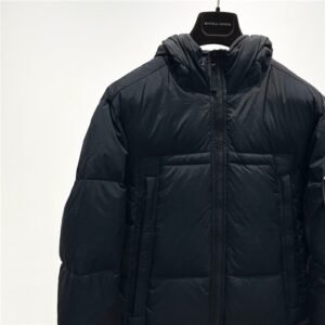 Alternative view of Stone Island Crinkle Reps Puffer Down Jacket Black