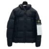 Stone Island Crinkle Reps Puffer Down Jacket Black