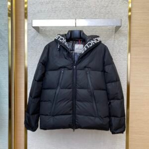 Alternative view of Moncler Black Montcla Hooded Short Down Jacket