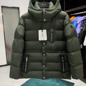Alternative view of Moncler Bauges Short Down Jacket Green