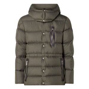 Moncler Bauges Short Down Jacket Green