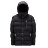 Moncler Bauges Short Down Jacket Black