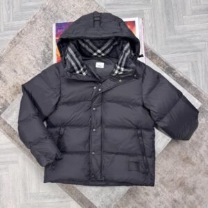 Alternative view of Burberry Halsby Puffer Down Jacket Black