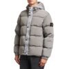Stone Island Nylon Metal Down Jacket In Grey
