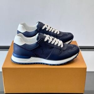 Alternative view of Louis Vuitton Run Awat Sneaker Navy