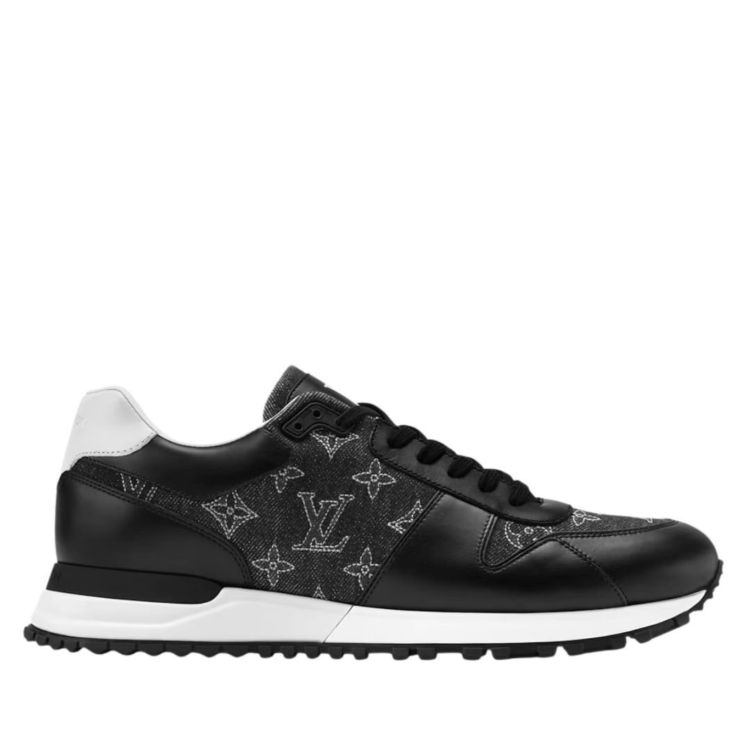 Louis Vuitton Run Away Sneaker Black-White