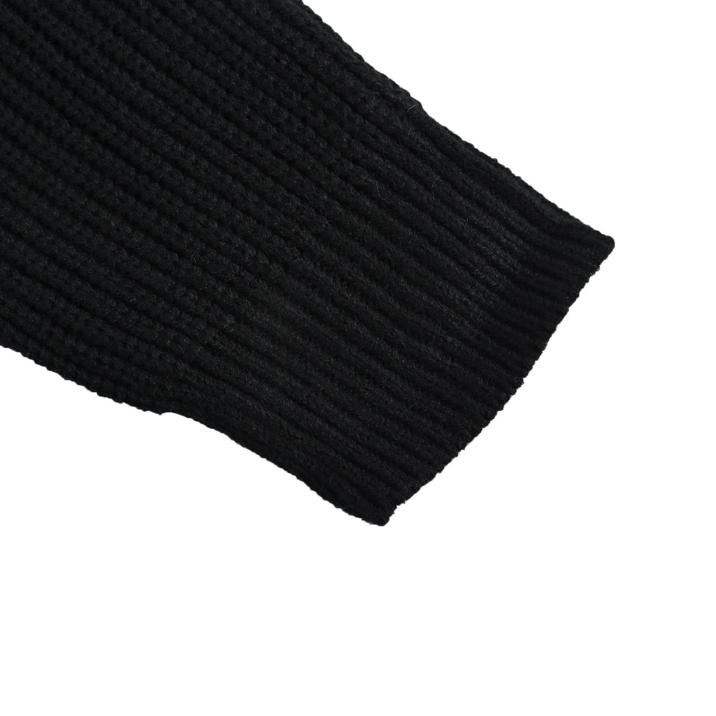 Celine Black Wool Loose Hoodie Relaxed Fit - Afbeelding 6