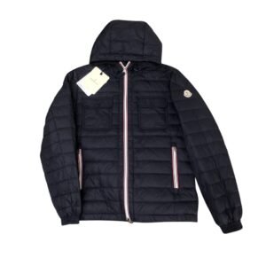 Moncler Douret Short Down Jacket Navy