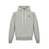 Ralph Lauren Fleece Hoodie In Grey