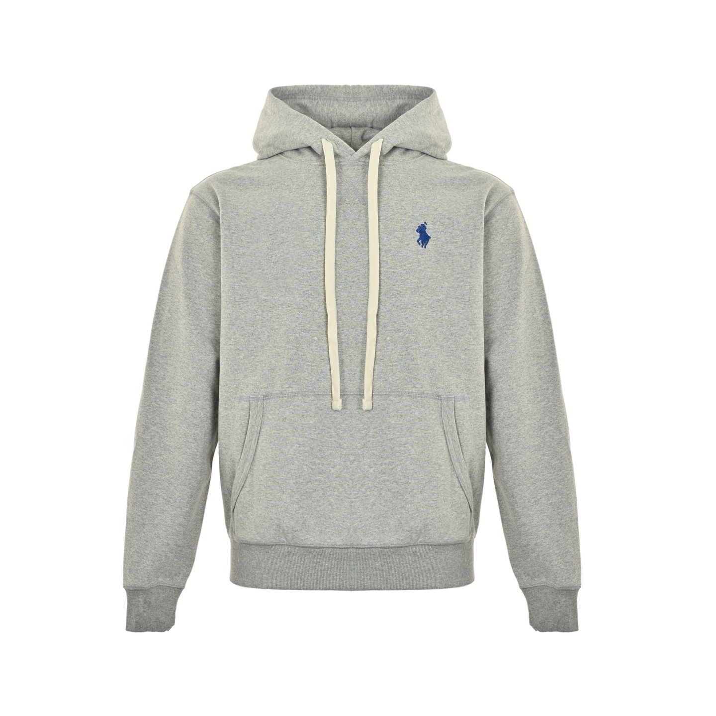 Ralph Lauren Fleece Hoodie In Grey