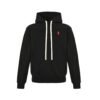 Ralph Lauren Fleece Hoodie In Black