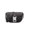 Dior Leather Mini Saddle Messenger Bag Black