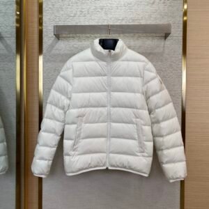 Alternative view of Moncler Baudinet Puffer Down Jacket White