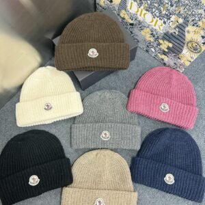 Alternative view of Moncler Logo Wool Beanie
