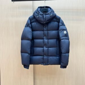 Alternative view of Moncler Vezere Down Jacket Navy Blue