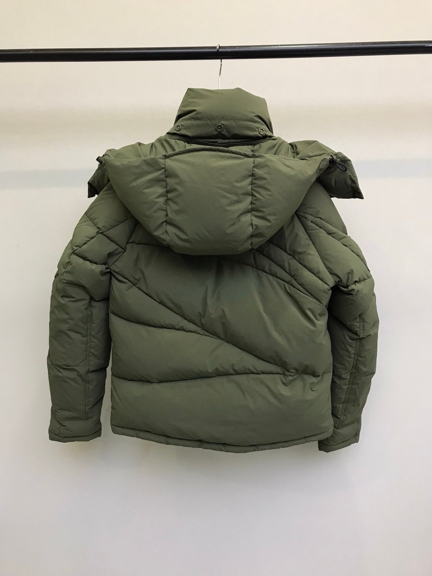 Moncler Genius Chestnut Green Down Jacket - Afbeelding 5