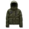Moncler Genius Chestnut Green Down Jacket