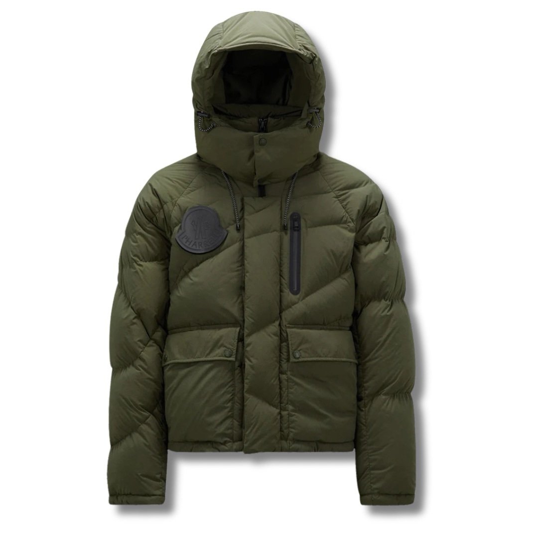 Moncler Genius Chestnut Green Down Jacket