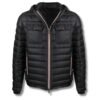 Moncler Douret Short Down Jacket Black