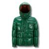 Moncler Karakorum Ripstop Hooded Down Jacket Green