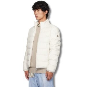 Moncler Baudinet Puffer Down Jacket White